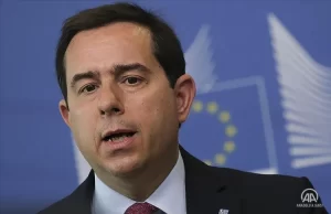 Yunanistan Göç ve İltica Bakanı Notis Mitarakis, Avrupa Birliği'nden (AB),