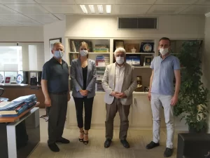 Mamuşa Belediye Başkanı Abdülhadi Krasniç ve bürokratları Kosova ve Mamuşa