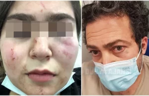 Almanya'daki Ennepetal beldesinde yaşayan Yasemin Başöngen ile babası Cemil Başöngen,
