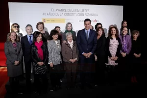 MADRİD   "Kadınların ilerlemesi, İspanya Anayasası'nın 40. yıl dönümü" konferansı