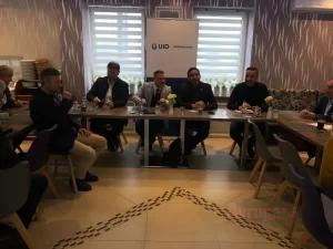 Uluslararası Demokratlar Birliği (UID) Genel Başkanı Bülent Bilgi, Hannover teşkilatı