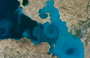 Van Gölü'nün uzaydan çekilen fotoğrafının birinci olduğu NASA çevrim içi