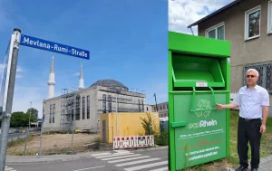Almanya’nın Kuzey-Ren Vestfalya eyaleti Monheim beldesinde DİTİB Camii sosyal sorumluluk