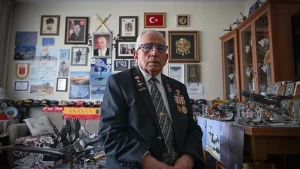 En yaşlı Kıbrıs gazilerinden Reşat Çolak harekatta yaşadıklarını anlattı Türkiye'deki
