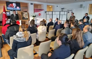 Gazi Mustafa Kemal Atatürk T.C essen Başkonsolosluğunda düzenlenen törenle anıldı.