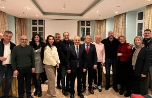 QTS Derneği, 2025 yılına girerken Gelsenkirchen şehrinde düzenlediği yeni yıl