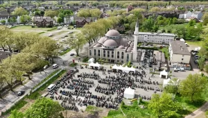 Kuzey Ren Vestfalya eyaletinin Duisburg şehrinde Diyanet İşleri Türk İslam