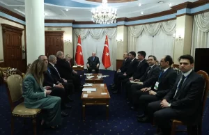 Türkiye Cumhurbaşkanı Recep Tayyip Erdoğan, Ukrayna'daki temasları kapsamında Kırım Tatar