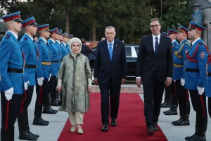 Türkiye Cumhurbaşkanı Recep Tayyip Erdoğan, Sırbistan Cumhurbaşkanı Aleksandar Vucic'in davetine