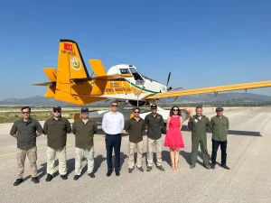  Kavurucu sıcakların etkisi altındaki Yunanistan, başta Rodos Adası olmak