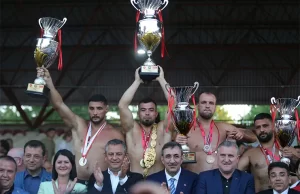 663. Tarihi Kırkpınar Yağlı Güreşleri başpehlivanlık final güreşlerinde rakibi Mustafa