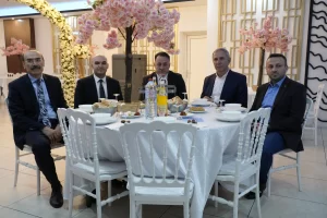 Köln şehrinin tanınmış simalarından Süleyman Çelik, Salih Altınışık ve Köksal
