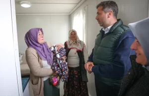 Kahramanmaraş'ın Elbistan ilçesinde, TBMM Yurtdışı Türkler ve Akraba Topluluklar Komisyon