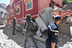 Fransa'da Occitanie, Provence-Alpes-Cote d'Azur ve Korsika bölgeleri, deprem nedeniyle Fas'a