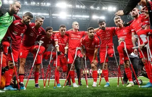 Ampute Futbol Milli Takımı, İstanbul'da düzenlenen 2022 Dünya Kupası'nın final