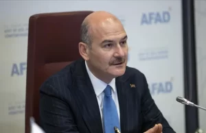 İçişleri Bakanı Süleyman Soylu, Afet ve Acil Durum Yönetimi Başkanlığında