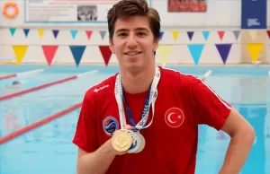 Paletli yüzmede Avrupa şampiyonu olan milli sporcu Derin Toparlak, yeni