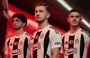 Beşiktaş Kulübü, futbol takımının yeni sezonda iç saha maçlarında giyeceği