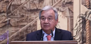 Birleşmiş Milletler Genel Sekreteri Antonio Guterres, Tahıl Sevkiyatı Anlaşması'na ilişkin,