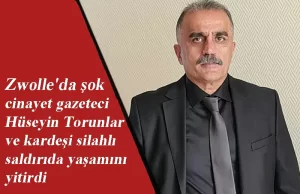 Bugün akşam saatlerinde Zwolle'daki bir Mcdonalds’da yemek yedikleri sırada kimliği