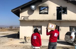 Türk Kızılay, Balkan ülkesi Bosna Hersek'teki ihtiyaç sahibi 250 aile