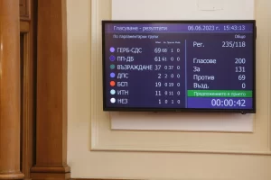  Bulgaristan Parlamentosu, 2 yıldır devam eden siyasi krizin ardından