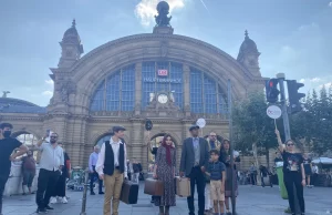 Almanya'nın Frankfurt kentinde devam eden "7. Türk Tiyatro Festivali" kapsamında,