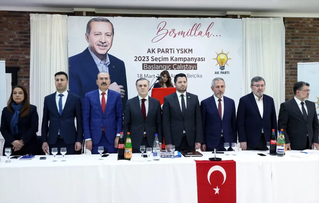 AK Parti Belçika’nın Anvers şehrinde yurt dışı çalışmalarını başlattı