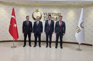 Batı Trakyalı belediye başkanları Yurtdışı Türkler ve Akraba Topluluklar (YTB)
