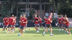 Galatasaray Futbol Takımı, 2022-2023 sezonu hazırlıklarını Florya Metin Oktay Tesisleri'nde