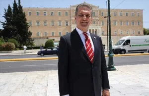 Türkiye Değişim Partisi (TDP) Genel Başkanı Mustafa Sarıgül, Yunanistan Parlamentosunun