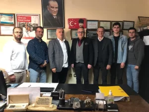 BTTDD Bursa Şubesi Yönetim Kurulu Üyeleri, kısa bir süre önce