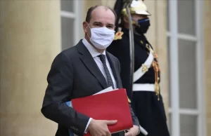 Fransa Başbakanı Jean Castex, yeni tip virüs salgınında bir tür