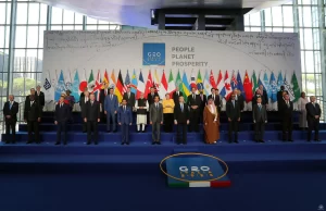 Türkiye Cumhurbaşkanı Recep Tayyip Erdoğan, G20 Liderler Zirvesi'ndeki aile fotoğrafı