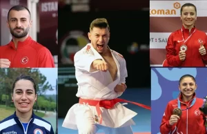 Dünya Karate Federasyonu tarafından açıklanan resmi olimpik puan sıralamasına göre