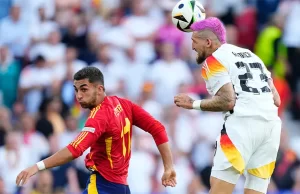 İspanya, 2024 Avrupa Futbol Şampiyonası (EURO 2024) çeyrek final maçında