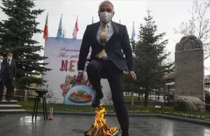 Kültür ve Turizm Bakanı Mehmet Nuri Ersoy, Nevruz Bayramı dolayısıyla
