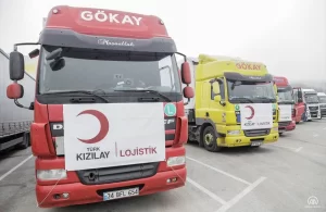 Türk Kızılay'ın, Bosna Hersek'in başkenti Saraybosna'da geçen hafta etkili olan