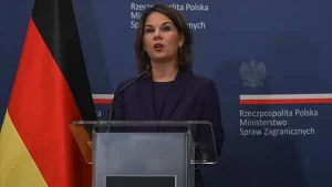 Almanya Dışişleri Bakanı Annalena Baerbock, Ukrayna'nın hava savunmasını güçlendirmek için