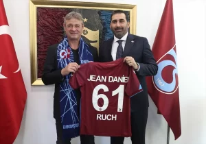 İsviçre'nin Ankara Büyükelçisi Jean Daniel Ruch ve beraberindeki heyet, Trabzonspor