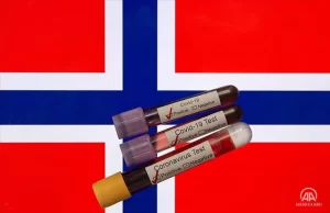 Norveç'in başkenti Oslo'da bulunan bir restoranda toplu Noel yemeğine katılan