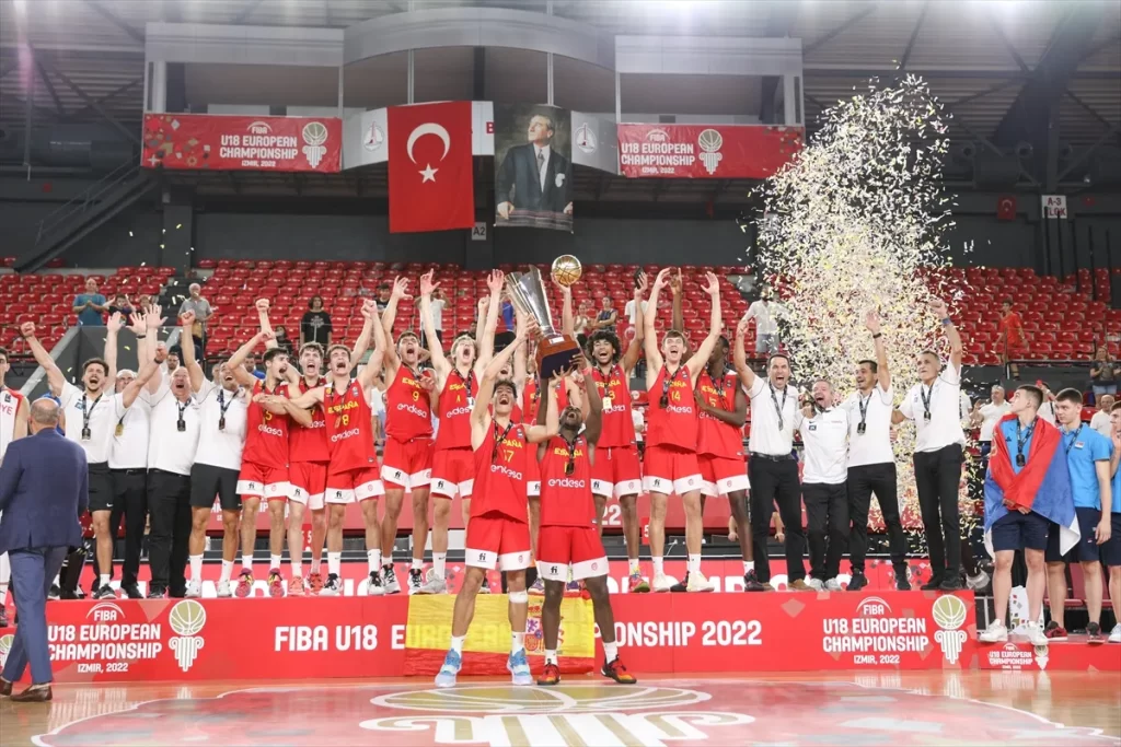 18 Yaş Altı Erkekler Avrupa Basketbol Şampiyonası'nda Türkiye ikinici oldu