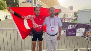  Milli atlet Dilek Koçak, Avrupa Şampiyonu oldu İsrail'de düzenlenen 20