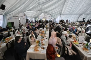 Rusya’nın başkenti Moskova’da “Türkiye Akşamı” iftar programı düzenlendi.