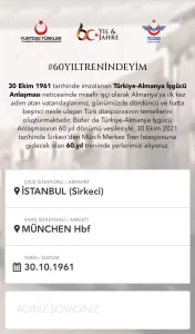 Yurtdışı Türkler ve Akraba Topluluklar Başkanlığı (YTB), Türkiye’den Almanya’ya işgücü