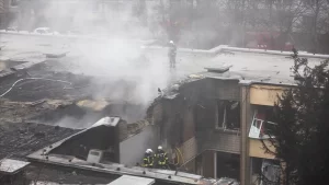Avrupa ülkelerinin liderleri ve dışişleri bakanları, başkent Kiev yakınlarında aralarında