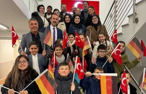 23 Nisan Ulusal Egemenlik ve Çocuk Bayramı kutlamaları nedeniyle Essen
