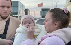 Rusya'nın saldırısı nedeniyle can güvenliklerinden endişe eden Ukraynalı bazı aileler,
