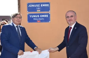 Budapeşte Yunus Emre Türk Kültür Merkezi'nin (YEE) girişimiyle, Yunus Emre'nin