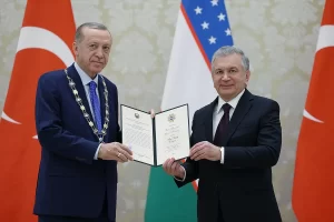 Özbekistan Cumhurbaşkanı Şevket Mirziyoyev: